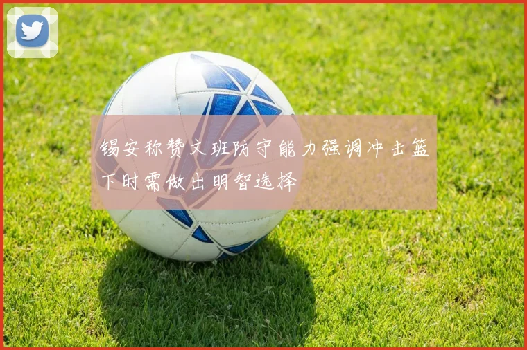 锡安称赞文班防守能力强调冲击篮下时需做出明智选择